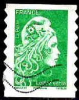 France Poste AA Obl Yv:1598 Mi:7083yBc Marianne L'engagée Phil@poste (Lign.Ondulées) - Used Stamps