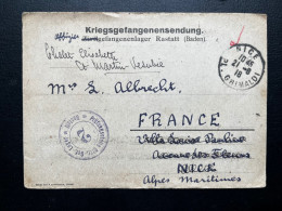 CARTE KRIEGSGEFANGENENSENDUNG 1918 /  POUR ST MARTIN FRANCE - Prigionieri