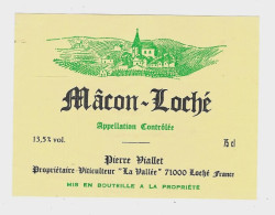 Mâcon - Loché - Pierre Viallet    Propriétaire Viticulteur " La Vallée" Loché - Bourgogne