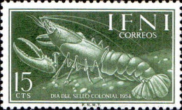 Ifni Poste N** Yv: 94 Mi:149 Dia Del Sello Colonial Homard Ed:120 - Schalentiere