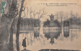 92 SAINT CLOUD INONDATION DE JANVIER 1910 - Saint Cloud