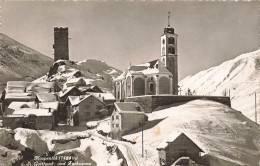 SUISSE - Hospental (1484m) - A St Gotthard Und Furkapass - Vue Générale - Carte Postale - Hospental