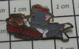 1121 Pin's Pins / Beau Et Rare / CINEMA / DESSIN ANIME TOM AND JERRY KIDS CHAT SOURIS - Kino