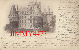 CPA - Château De Brissac En 1900 - Façade Principale ( Canton Les Ponts De Cé Maine Et Loire ) ND Phot. - Les Ponts De Ce