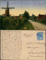 Ansichtskarte Ootmarsum Straßenpartie - Windmühle Overijssel Twente 1913 - Ootmarsum