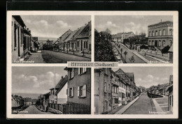 AK Hettstedt /Harz, Friedhofstrasse, Parkstrasse Und Langestrasse  - Hettstedt