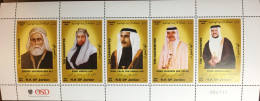 Jordan 2003 Hashemite Dynasty Sheetlet MNH - Jordan