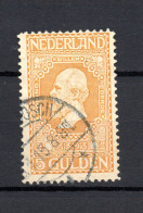Netherlands 1913 Old Def Stamp King William III/Willem III (Michel 91) Used - Usati