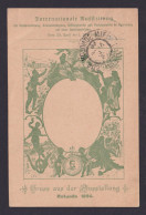Österreich Wien Rotunde Ausstellung 1894 SST Privatganzsache Entspr. SST Selten - Autres & Non Classés