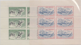 New Zeland 1957 Pro Infanzia The Series Of Two Sheets MNH - Nuovi