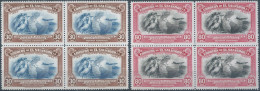 EL SALVADOR,1940 Airmail - The 50th Anniversary Of Pan-American Union,30C & 80C In Block Of Four Stamps,MNH - El Salvador