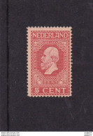 Nederland 1913 NVPH Nr 92 Postfris/MNH Jubileumzegels 100 Jaar Onafhankelijkheid MNH** - Ungebraucht