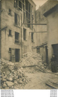 LA COURNEUVE CARTE PHOTO EXPLOSION 1918 - La Courneuve