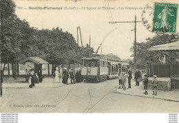 NEUILLY PLAISANCE LE SQUARE DE PLAISANCE LES CHEMINS DE FER - Neuilly Plaisance