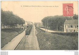 COMBS LA VILLE LA GARE DESCENTE DE PARIS - Combs La Ville