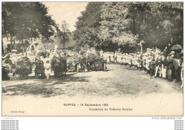 RUFFEC EXPOSITION DE VOITURES FLEURIES 1921 - Ruffec