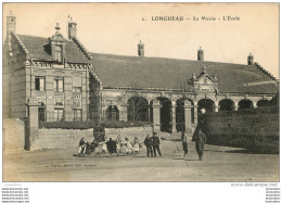 LONGUEAU LA MAIRIE L'ECOLE ET RONDE ENFANTINE - Longueau