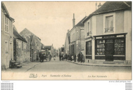 SAMOIS SUR SEINE LA RUE NATIONALE - Samois