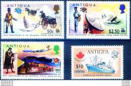 UPU. Soprastampati 1975. - Antigua Und Barbuda (1981-...)