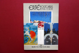 Erté Postcards In Full Color 24 Ready To Mail Postcards Dover NY 1984 Completo - Zonder Classificatie