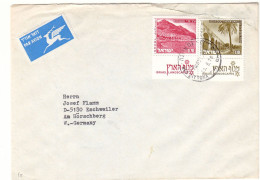 Israël - Lettre De 1976 - Oblit Nes Ziyona - Arbres - Ponts - - Briefe U. Dokumente