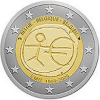 Belgie 2009  2 Euro Commemo   EMU    UNC Uit De Rol  UNC Du Rouleaux - Belgien