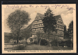 AK Junkernhees Bei Kreuztal, Altes Fachwerkhaus, Syberg 1698  - Kreuztal