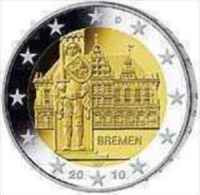 Duitsland 2010  2 Euro Commemo   G   Atelier G   Bremen    UNC Uit De Rol  UNC Du Rouleaux - Germany