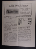 Le Petit Journal Du Brasseur N° 1749  De 1933 Brasserie Belgique Bières Publicité Matériel Brassage Brouwerij - 1900 - 1949