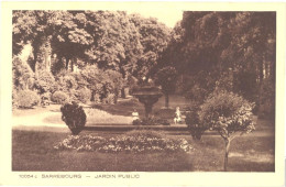 CPA 57 - 10054c - SARREBOURG - Jardin Public - Sarrebourg