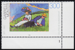 1750 Deutsche Malerei 300 Pf Münter ** FN1 - Unused Stamps