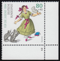 1726 Paulinchen 80+40 Pf ** FN2 - Unused Stamps