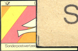 SMHD 18 Brieftaube 1985 Mit DDF 4.DS Schnittmarkierung Links Unten, ** - Libretti