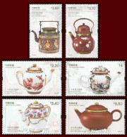 Hong Kong Stamps 2024 Museum Collection Tea Ware China & The World Stamp - Unused Stamps