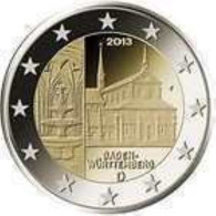 Duitsland 2013    2 Euro Commemo   F  Atelier  F  Baden Würtenberg    UNC Uit De Rol  UNC Du Rouleaux - Germany