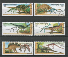 Cambodja 2000 Prehistoric Fauna  Y.T. 1701/1704 (0) - Kambodscha