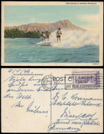 1939 US HAWAII, HONOLULU USED POSTCARD TO DÜSSELDORF, GERMANY - Honolulu