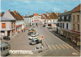 51. Gf. MONTMIRAIL. Le Centre. La Place Rémy-Petit. 0032 - Montmirail