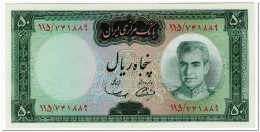 IRAN, 50 RIALS,1969-71,SIGN 11,P.85a,UNC - Iran