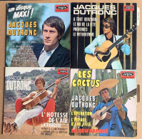 Vinyles 45T - Lot 4 Disques De Jacques DUTRONC - Disco, Pop