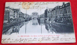 BRUXELLES -  Les Quais Au Foin Et Aux Pierres De Taille -  1904 - Maritime