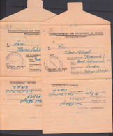 Kriegsgefangenpost Zwei Bfe Von 1947 Aus Frankreich Mit Unterschiedlichen Kontroll-St. - Emisiones Generales