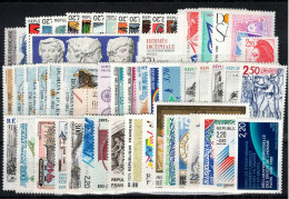 PROMOTION - Année 1988 N** MNH Luxe Complète , 57 Timbres Du YV 2501 Au 2559 , Cote 79 Euros - 1980-1989