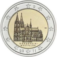 Duitsland 2011  2 Euro Commemo   A  Atelier A   Keulen    UNC Uit De Rol  UNC Du Rouleaux - Germany