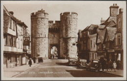 The West Gate, Canterbury, Kent, C.1940s - RA Series RP Postcard - Canterbury