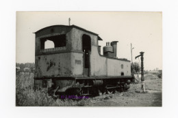 Photo Locomotive CFD Yonne 2 Dépôt Meaux 1959 Seine Et Marne 77 89 France Train Gare Chemin Fer Motrice Vapeur Dammartin - Trains