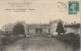 CHÂTEAU  DE  L'ABRÈGEMENT -  FAÇADE  -  ENV. DE  RUFFEC  -    (16 )   C P A  COLL.  J  S  D   (  24  / 6/  120 ) - Schlösser