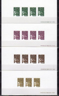 Gravures Officielles De 2001 N° YT 3443 à 3457 - MARIANNE DE LUQUET - - Documents Of Postal Services