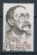 2251 Léon Blum - Cachet Rond - Oblitérés