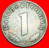 * SWASTIKA: GERMANY  1 PFENNIG 1942E SAXONY! THIRD REICH 1933-1945! · LOW START · NO RESERVE! - 1 Reichspfennig